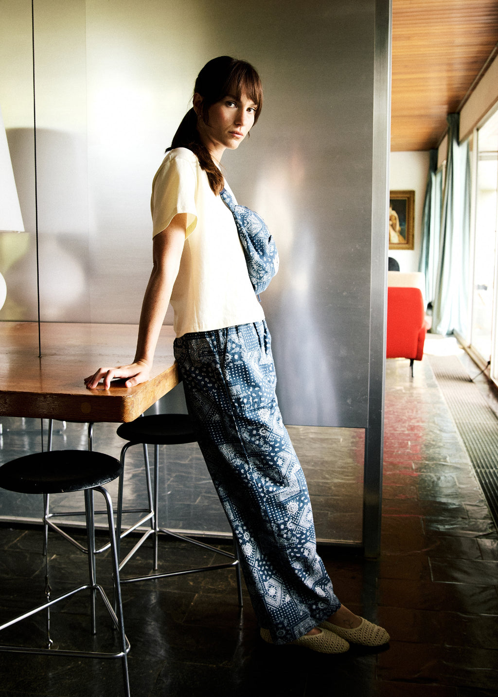 Pantalon Rani - Bleu Marine