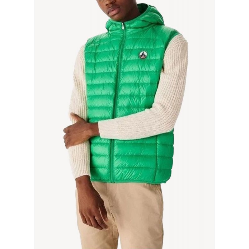 Doudoune Sans Manche Pat - Vert - Homme
