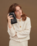 Sac Léo - Noir Embossé