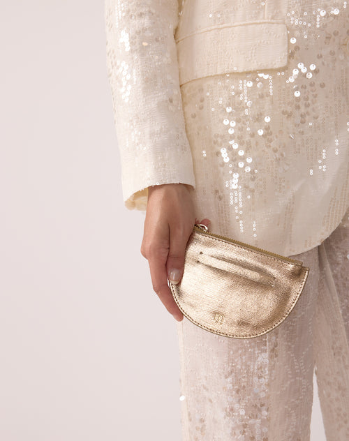 Petite Pochette Simone Dore Cuivre