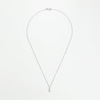 Pendentif "Diamond Moon" Diamants 0,01/5 - Or Blanc