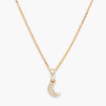 Pendentif "Diamond Moon" Diamants 0,01/5 - Or Jaune