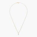 Pendentif "Diamond Moon" Diamants 0,01/5 - Or Jaune