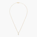 Pendentif "Diamond Moon" Diamants 0,01/5 - Or Jaune 375/1000