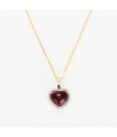 "Enoha" Pendant - D0.09/32 G2.29/1 - Yellow Gold
