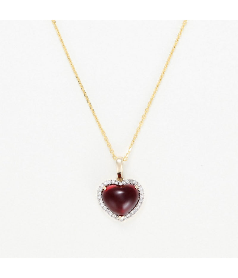 "Enoha" Pendant - D0.09/32 G2.29/1 - Yellow Gold