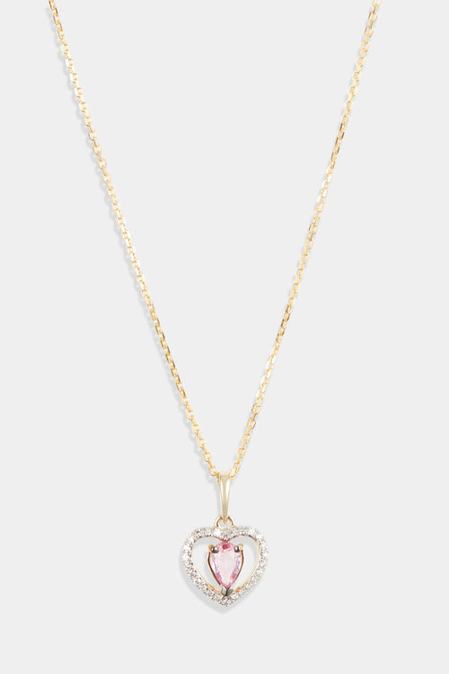 Pendentif "Taccia" D0,06Ct/26 Ps0,39Ct/1 - Or Jaune