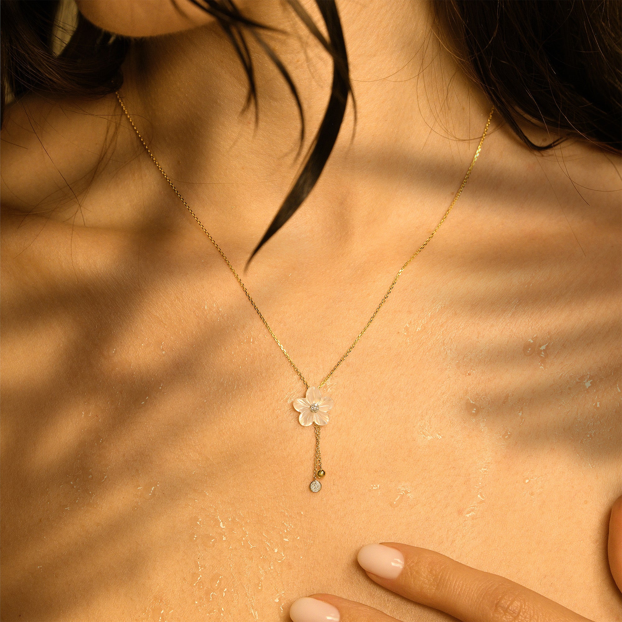 Pendentif "Lumansia" D0,04/14 MOP1/1