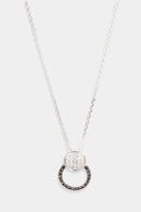 "Alexane" Pendant D0.06/21 Dn0.06/18 - 375/1000 White Gold