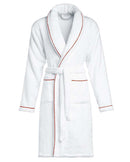 Peignoir - Éponge - Blanc Liseré Rouge Basque Aj233F