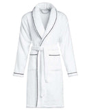 Peignoir - Éponge - Blanc Liseré Noir