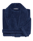 Peignoir éponge - Bleu Nuit liseré Bleu