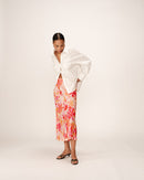 Philae Long Flower Skirt