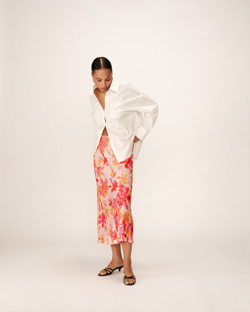 Philae Long Flower Skirt