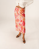 Philae Long Flower Skirt