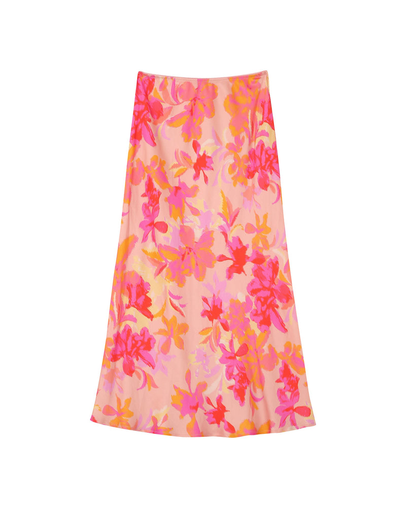 Philae Long Flower Skirt