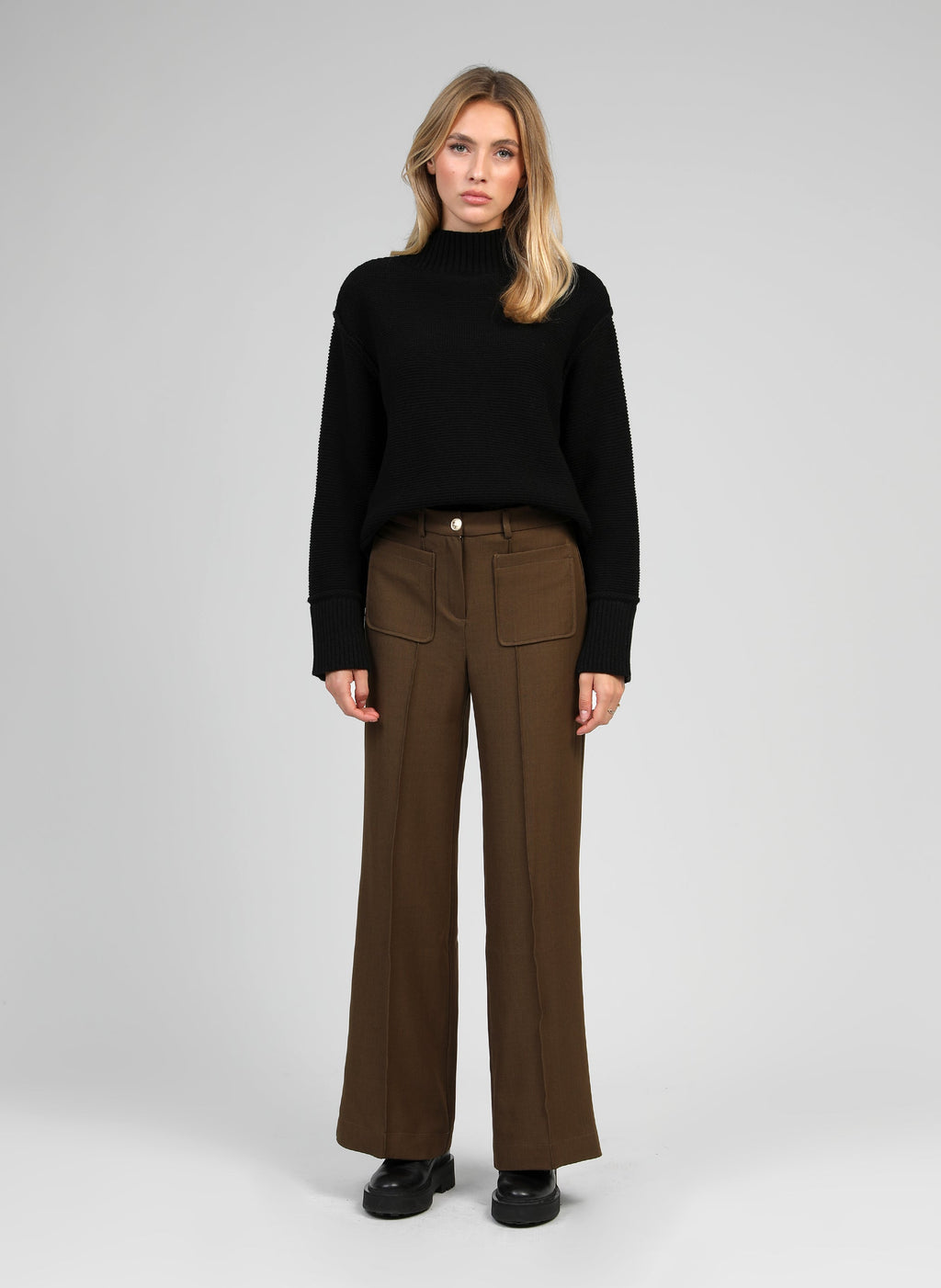 Pantalon Philicia Militaire