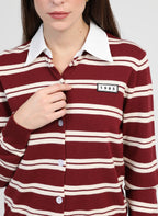 Gilet Naomi Bordeaux