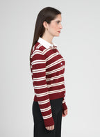 Gilet Naomi Bordeaux