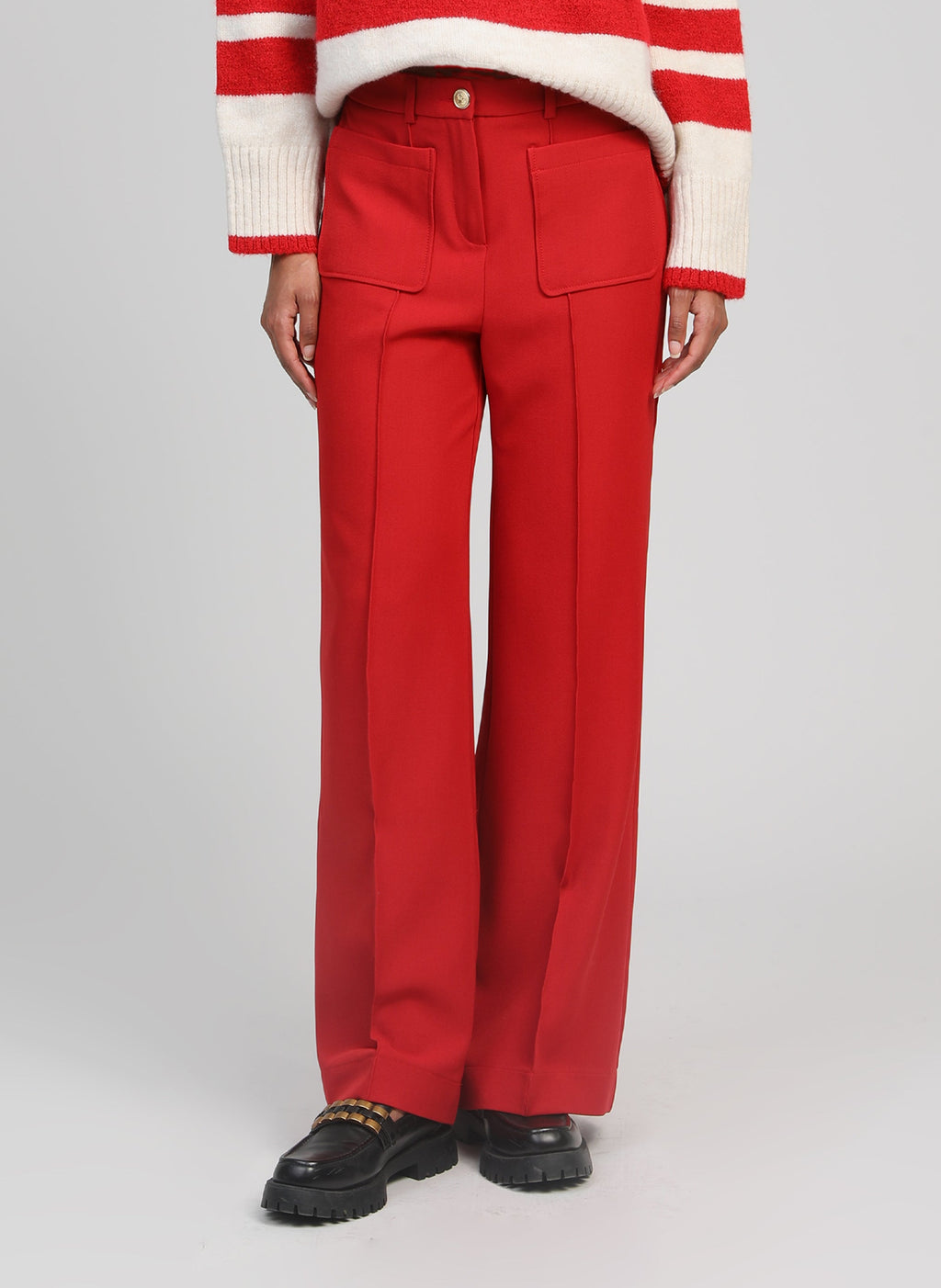 Pantalon Philicia Rouge