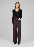 Pantalon Philicia Wine