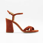 Flordeasoka - Philippa 9 Terracotta Heeled Shoes - Brown