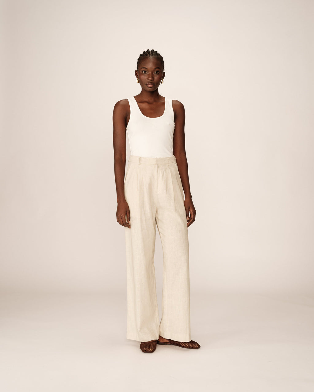 Phil Trousers - Beige