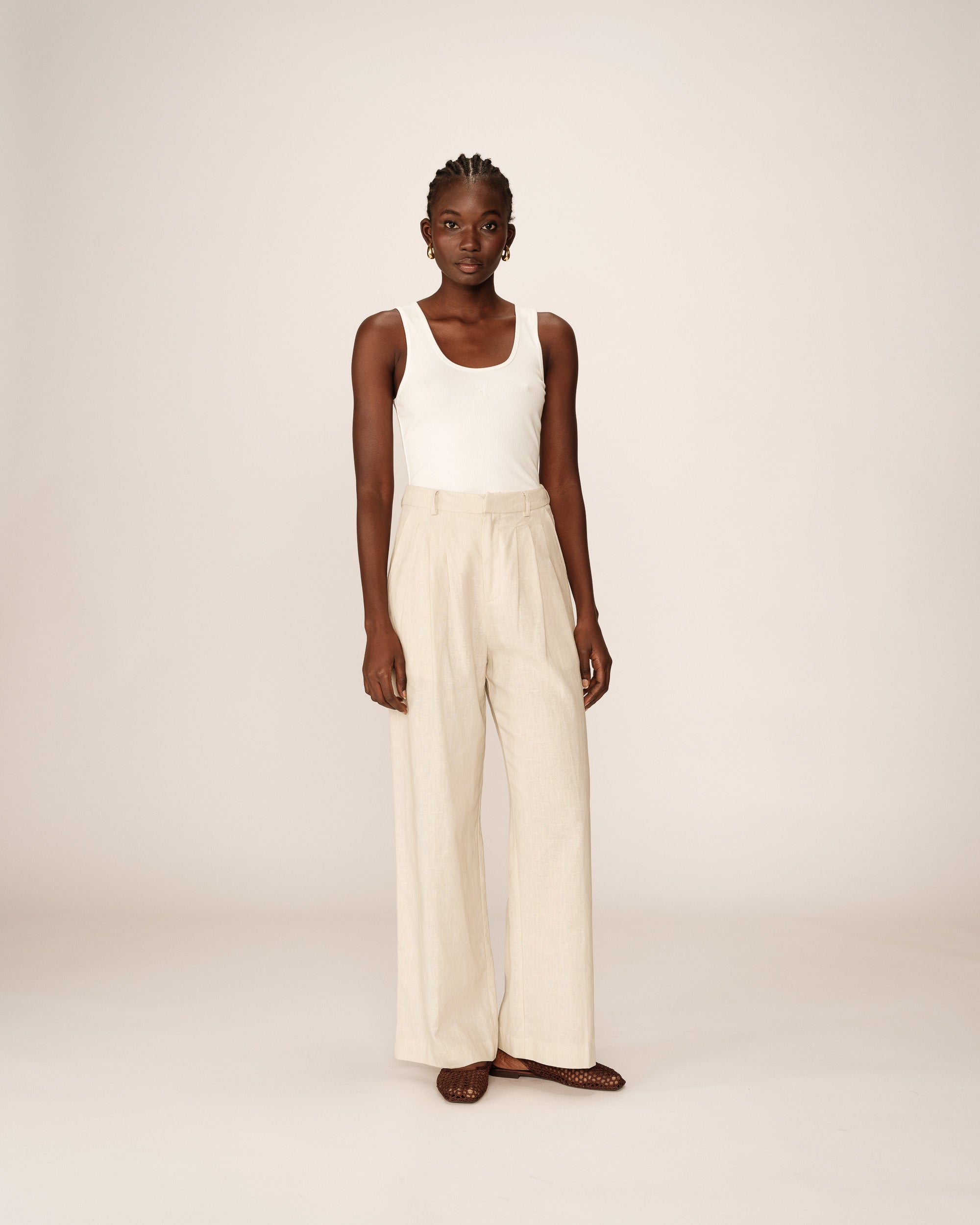 Phil Trousers - Beige