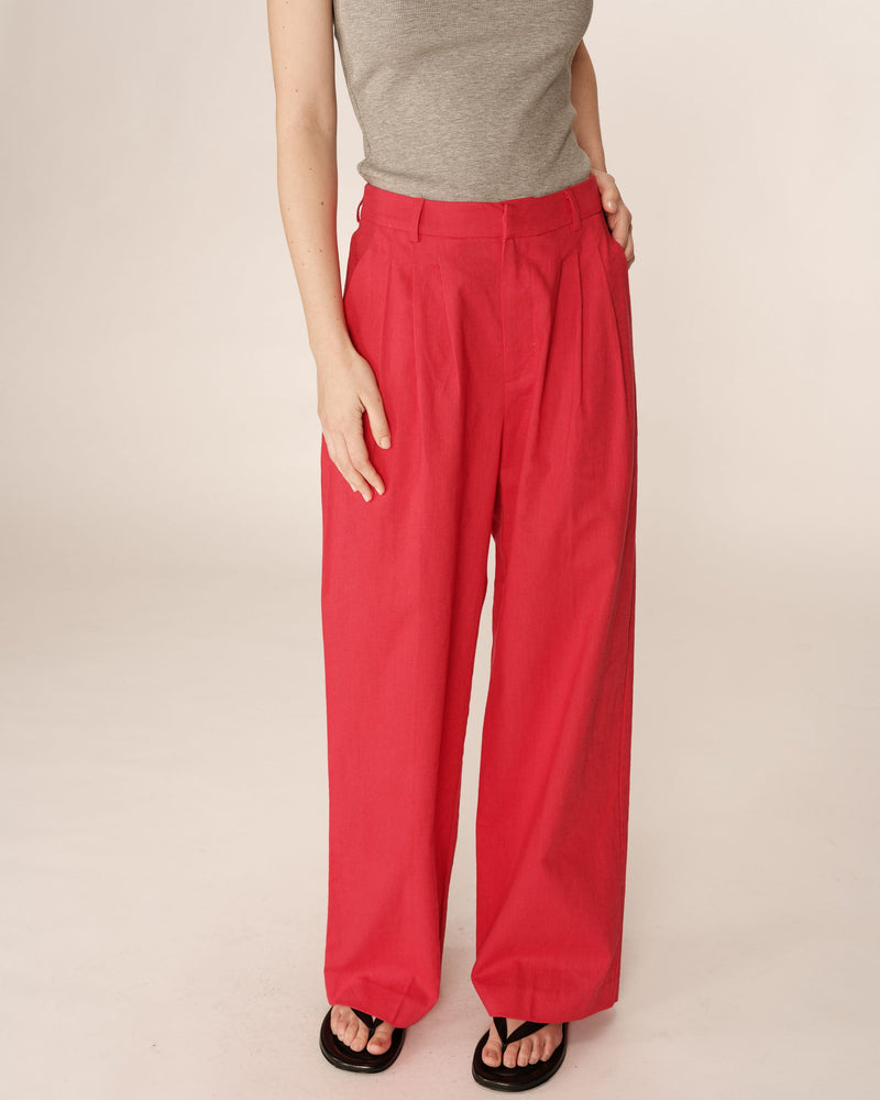 Pantalones Phil - Rojo