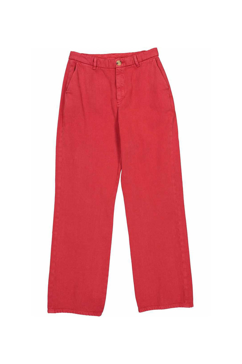 Pantalón liso Phil - Rojo