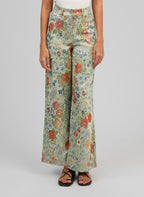 Pantalon Phionaly Tilleul