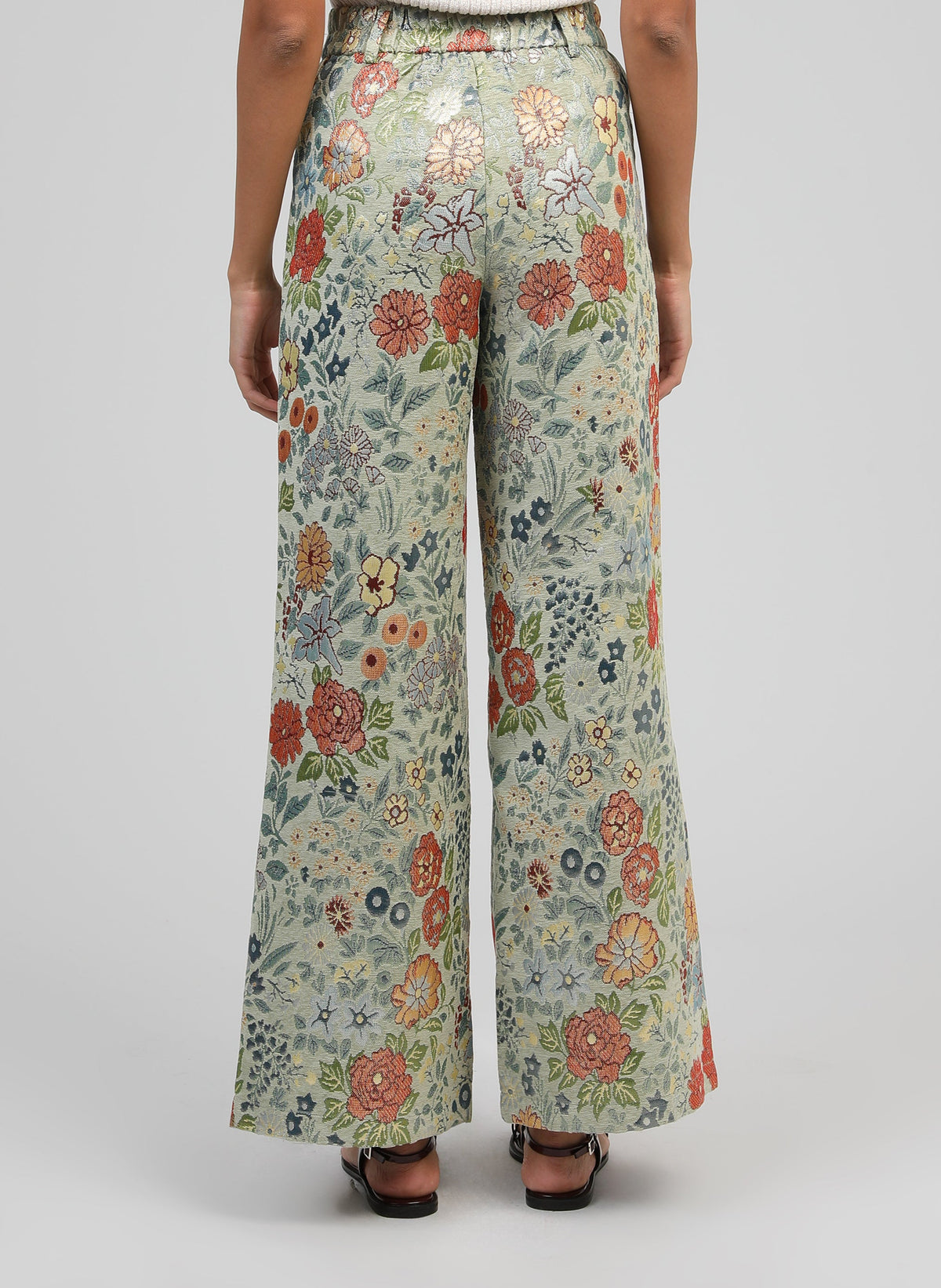 Pantalon Phionaly Tilleul