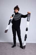Pull Ski Phoenix - Noir Gris - Homme