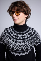 Pull Ski Phoenix - Noir Gris - Homme