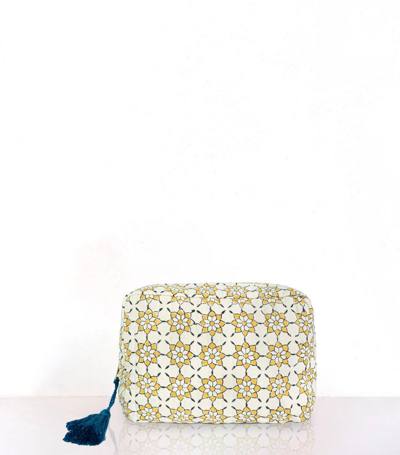 Trousse Matelassée Phool - Jaune