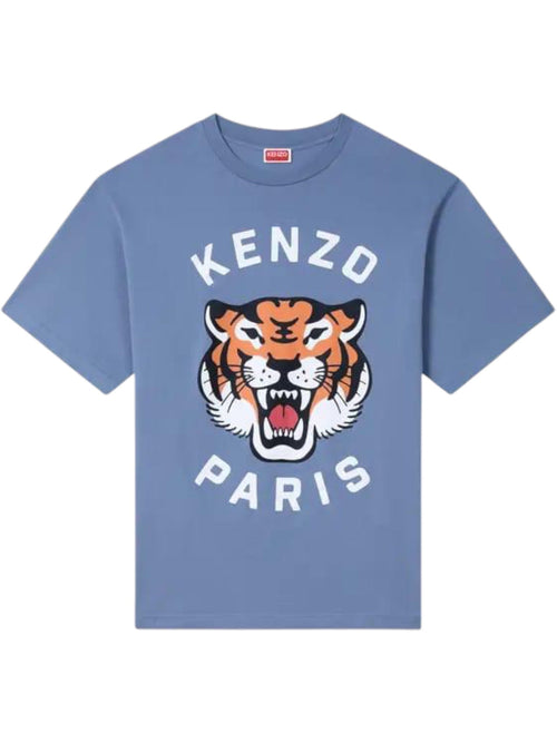 Le T-Shirt Lucky Tiger - Kenzo - Bleu