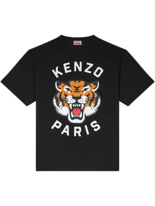 The Lucky Tiger T-Shirt - Kenzo - Black