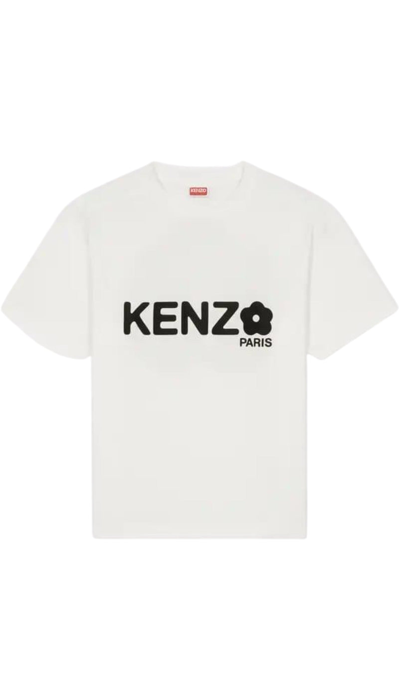 Le T-Shirt Flower Boke - Kenzo - White
