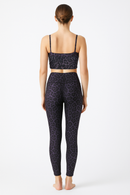 Legging Azalée - Panthère Violet