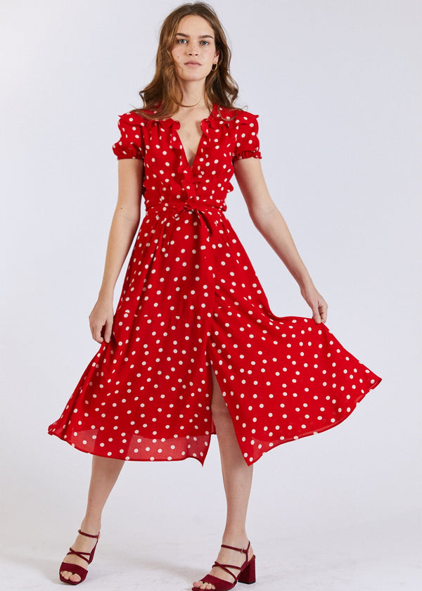 Lea Polka Dot Dress