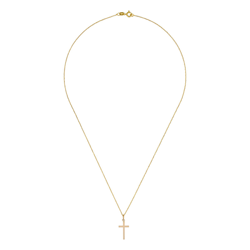 Pendentif "Croix Croyance" - Or Jaune 375/1000