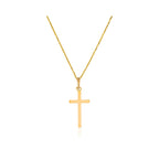 Pendentif " Croix Croyance" Or Jaune 375/1000