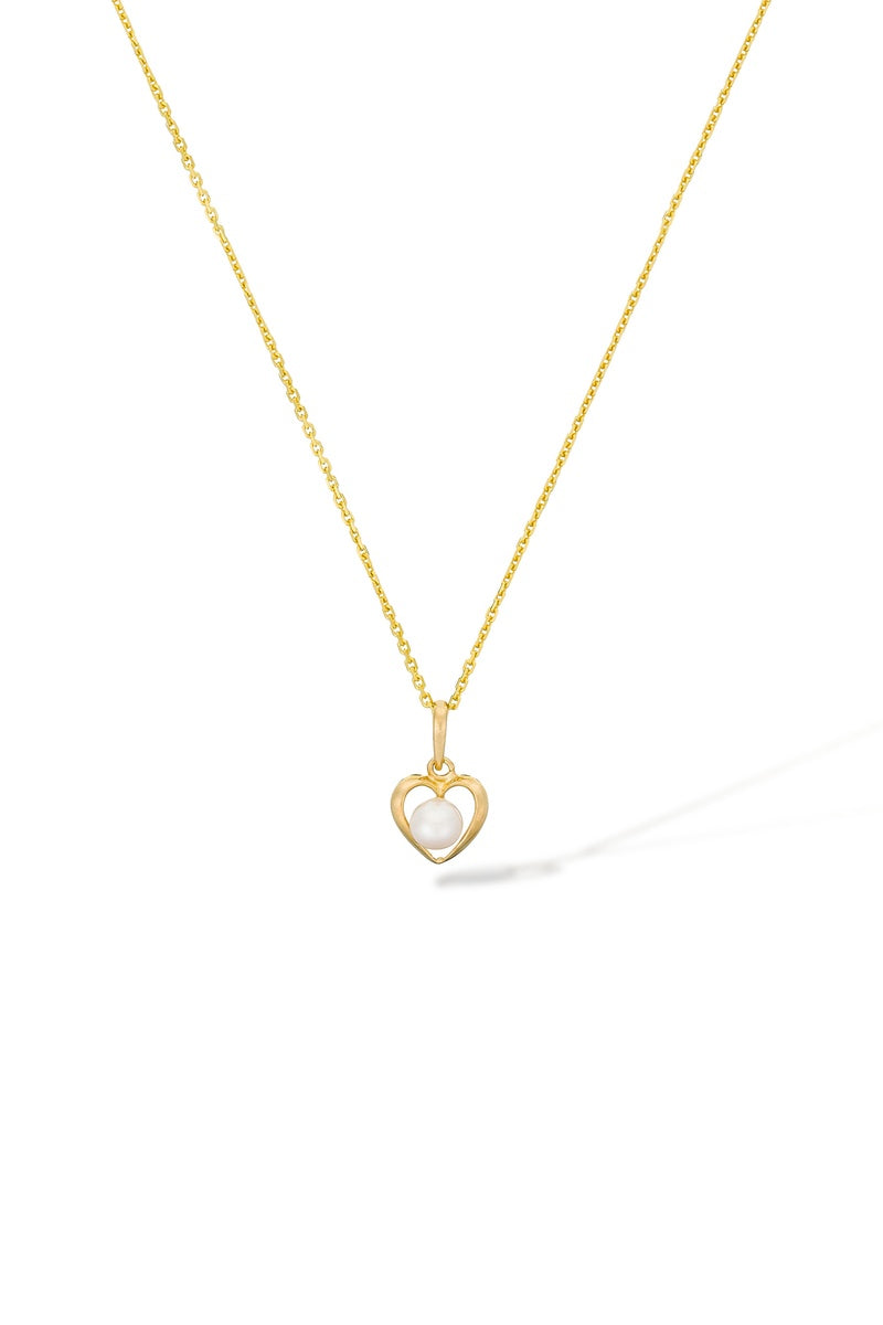Pendentif "Lova Pearl" Or Jaune 375/1000 Perle Blanche