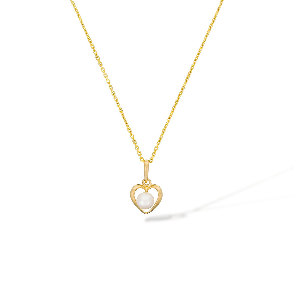 Pendentif "Lova Pearl" Or Jaune 375/1000 Perle Blanche