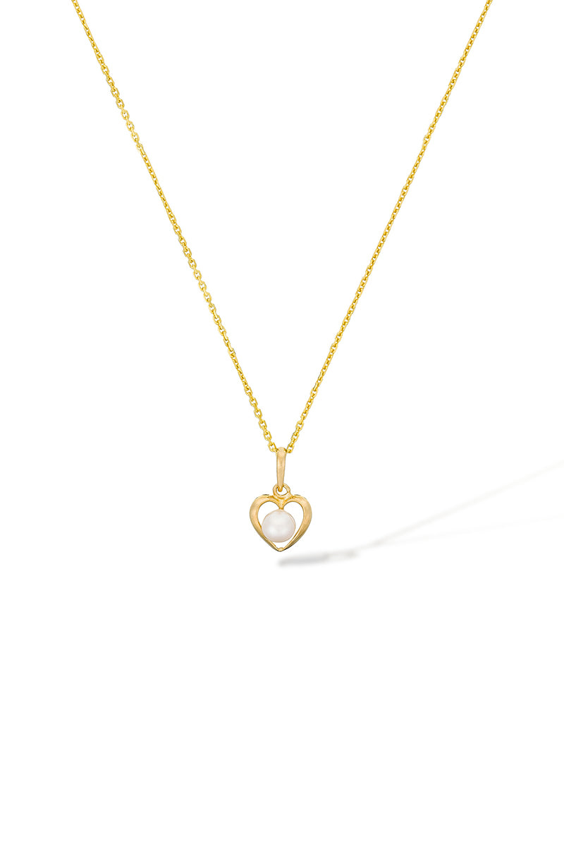 Colgante “Lova Pearl” Oro Amarillo 375/1000 Perla Blanca