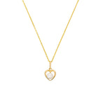"Lova Pearl" Yellow Gold 375/1000 White Pearl Pendant