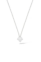 Pendentif "Splendeur" Or Blanc 375/1000 Et Zirconium