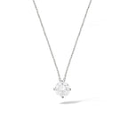 Pendentif "Splendeur" Or Blanc 375/1000 Et Zirconium