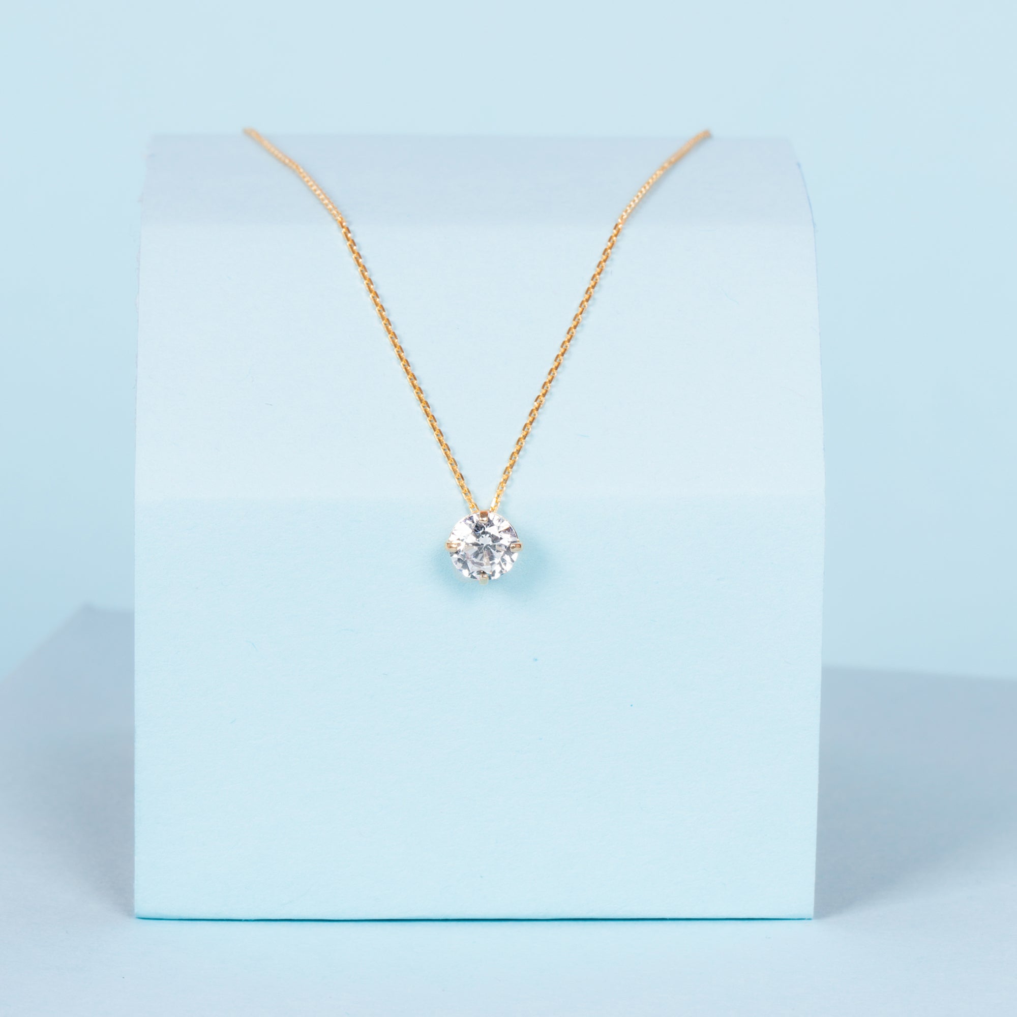 Pendentif "Splendeur" - Or Jaune 375/1000 Et Zirconium