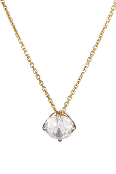 Pendentif "Splendeur" - Or Jaune 375/1000 Et Zirconium